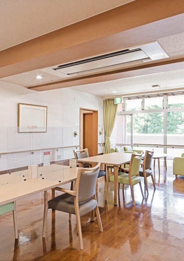Residential care home common room